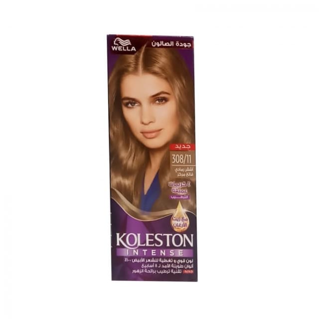 KOLESTON INTENSE 308/11 ASH LIGHT BLONDE HAIR COLOR