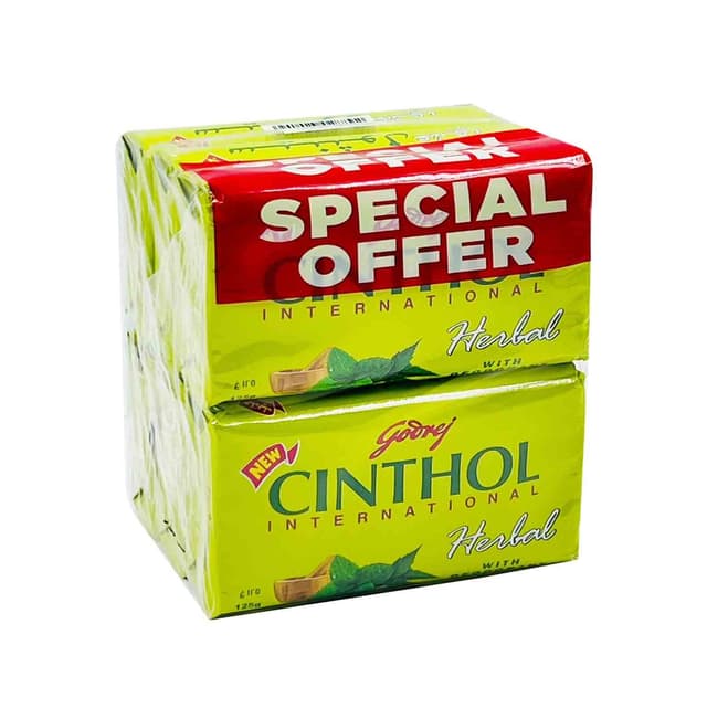 CINTHOL BODY SOPA HERBAL 6X125 GR