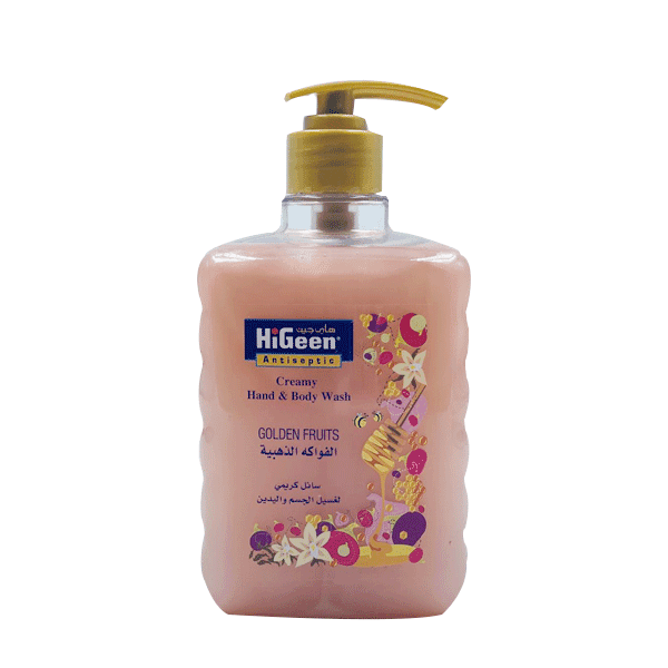 HIGEEN HAND & BODY WASH GOLDEN FRUITS 500 ML