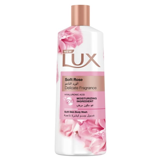 LUX SOFT ROSE SOFT SKIN BODY WASH 500ML