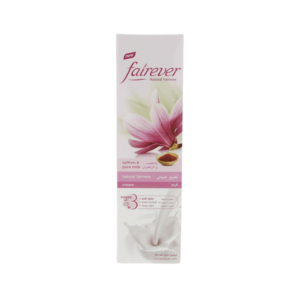 FAIREVER SAFFRON & PURE MILK FAIRNESS CREAM 100GM