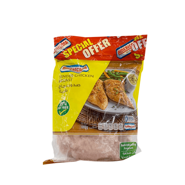AMERICANA TENDER CKN BREAST 2KG