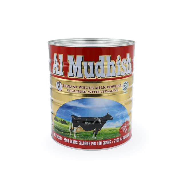 AL MUDHISH MILK POWDER 2.5KG TIN