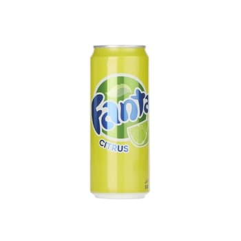 FANTA Citrus Carbonated Soft Drink Can 330ml Single piece