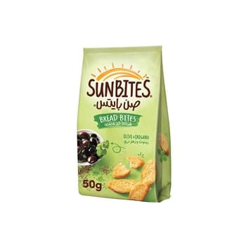 Sunbites Bread Bites Olive & Oregano 50g