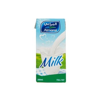 المراعي حليب UHT كامل الدسم 200ml