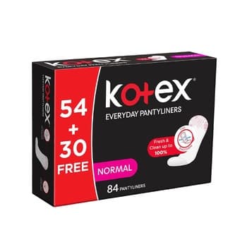 Kotex Liners Normal Flat Unscented 54s+30s