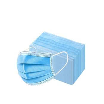 3 Plies Face Mask With Ear Loop 50S