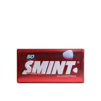 Smint Tin Candy Strawberry Sugar Free 35g