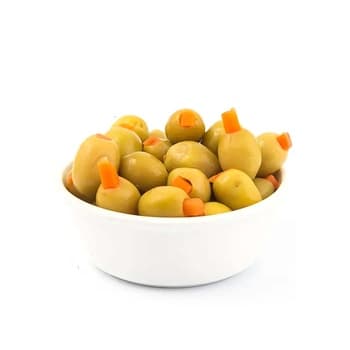 Greek Olives Stuffed With Carrot