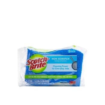 Scotch Brite Non Scratch Scrub Sponges 3 Pack