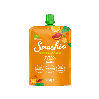 Smushie Super Smoothie Organic Mango Orange Dates 170g