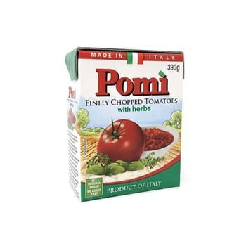 Pomi Finely Chopped Tomato Sauce with Herbs 390g