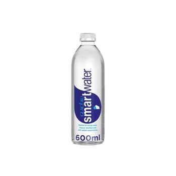 GLACEAU Smartwater Bottled Drinking Water PET 600ml Single piece