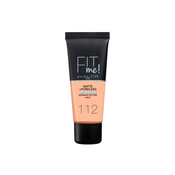 Maybelline New York Fit Me Matte And Poreless Foundation 112 Soft Beige