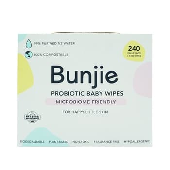 Bunjie Baby Multipack Wipes 3x80 Sheets