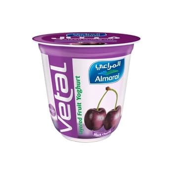 المراعي فيتال لايرد يوغ بلاك شيري 140G