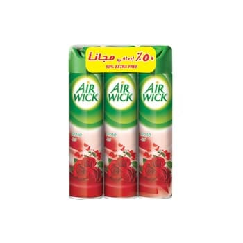 إير ويك معطر جو برائحة الورد 300ml حزمة 3