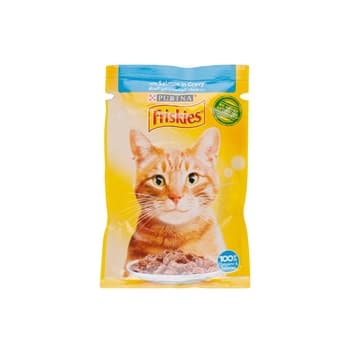Friskies Cat Cig Salmon Pouch 85g