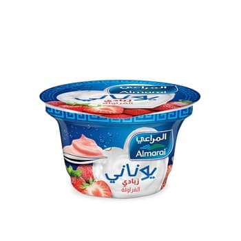 المراعي زبادي يوناني فراولة 150g