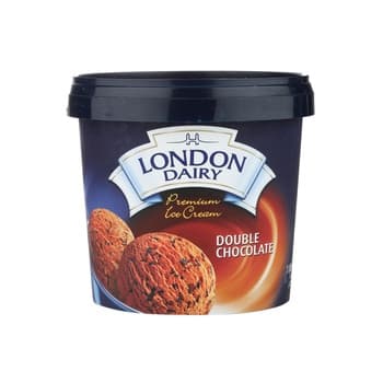 London Dairy Double Chocolate Ice Cream 1ltr