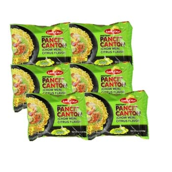 Lucky Me Instant Pancit Canton Sweet and Spicy 6X60g