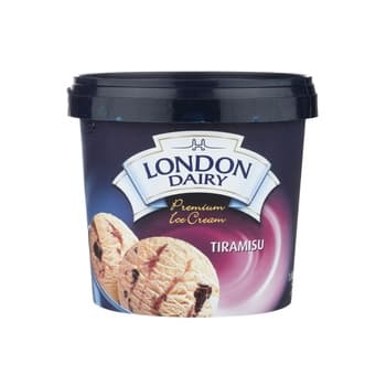 London Dairy Tiramisu Ice Cream 1ltr
