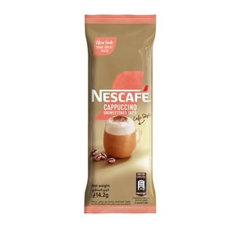 Nescafe Cappuccino Unsweetened Frothy 14.2g