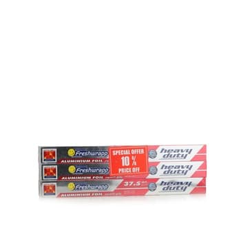 Freshwrapp aluminium foil 3 x 37 sq. ft.