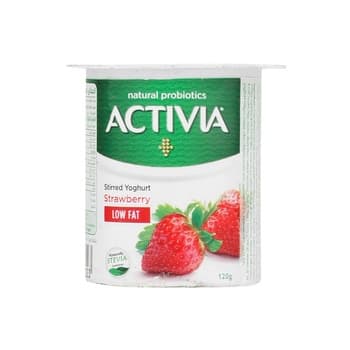 Activia Yoghurt Strwberry Light 120g