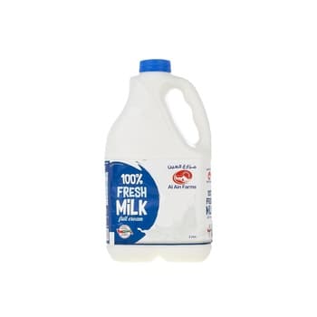أل عين فريش ميلك فول كريم 2ltr