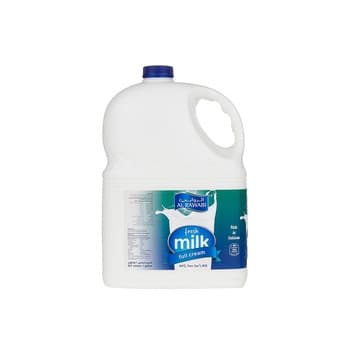 الروابي حليب طازج كامل القشدة 3.78ltr
