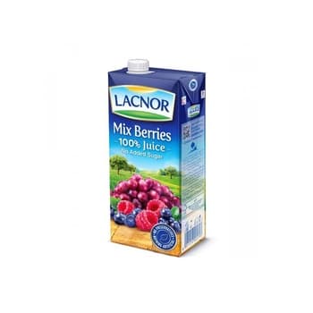 Lacnor 100% Long Life Mix Berry 1Ltr