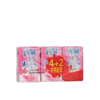 المراعي نجوم حليب منكه فراولة 6x150ml