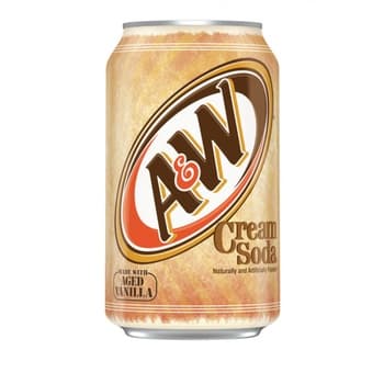 A & W Cream Soda - Regular 355ml