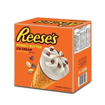 Reeses Peanut Butter Ice Cream Cone 4X100ml