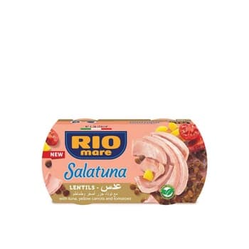 Rio Mare Salatuna Lentils 160g Pack of 2