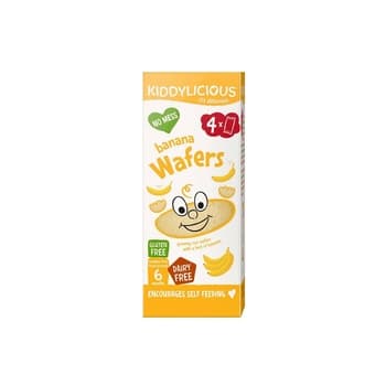 Kiddylicious Banana Mini Wafers 16g