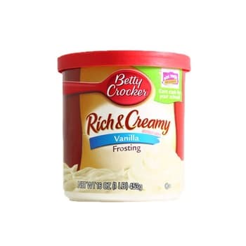 Betty Crocker Frosting Vanilla Rich & Creamy 453g