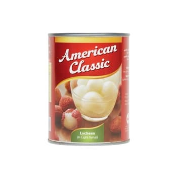 American Classic Lychees In Syrup 567g