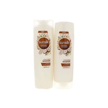 Sunsilk Coconut Moisture Shampoo 400ml + Conditioner 320ml