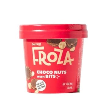 Barakat Froza Choco Nuts With Bits Ice Cream 120ml