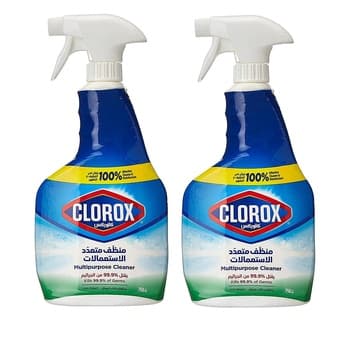 Clorox Multipurpose Spray Cleaner With Bleach Pack Of 2X750ml
