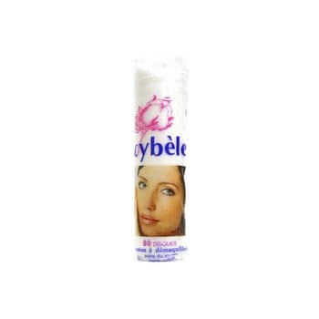 Cybele Cotton Makeup Pads 80pcs