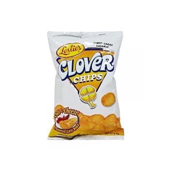 Leslies Clover Chips Chilli & Chesse 85g