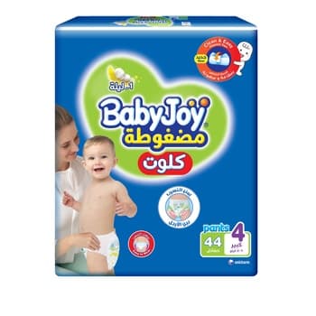 Babyjoy Culotte Jumbo Pack Size 4, 44 Count