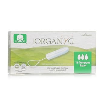 Organyc Tampons - 100 Percent Organic Cotton 16s
