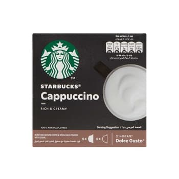Starbucks Ndg Cappuccino Cap 120G