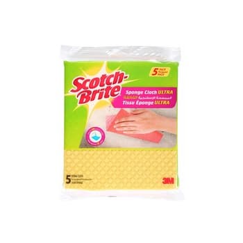 Scotch Brite Multi Purpose Sponge Cloth ULTRA assorted colors Pack of 10