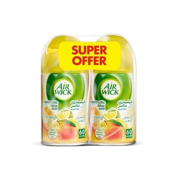 Air Wick Air Freshener Freshmatic Refill Sparkling Citrus 2X 250ml